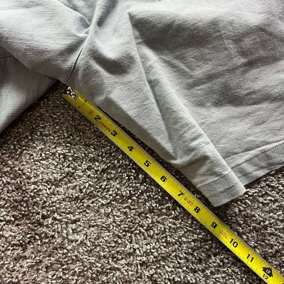 Lululemon Bowline Cotton Shorts Light Blue Stretch Casual Comfort 8” Men’s Large - Picture 8 of 8